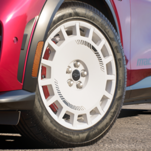 Aluminijasta platišča 19" 15-krakova, Oxford bela